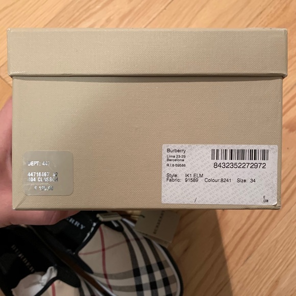 Burberry Vintage Check Cotton Slip-on Sneakers - Picture 3 of 12